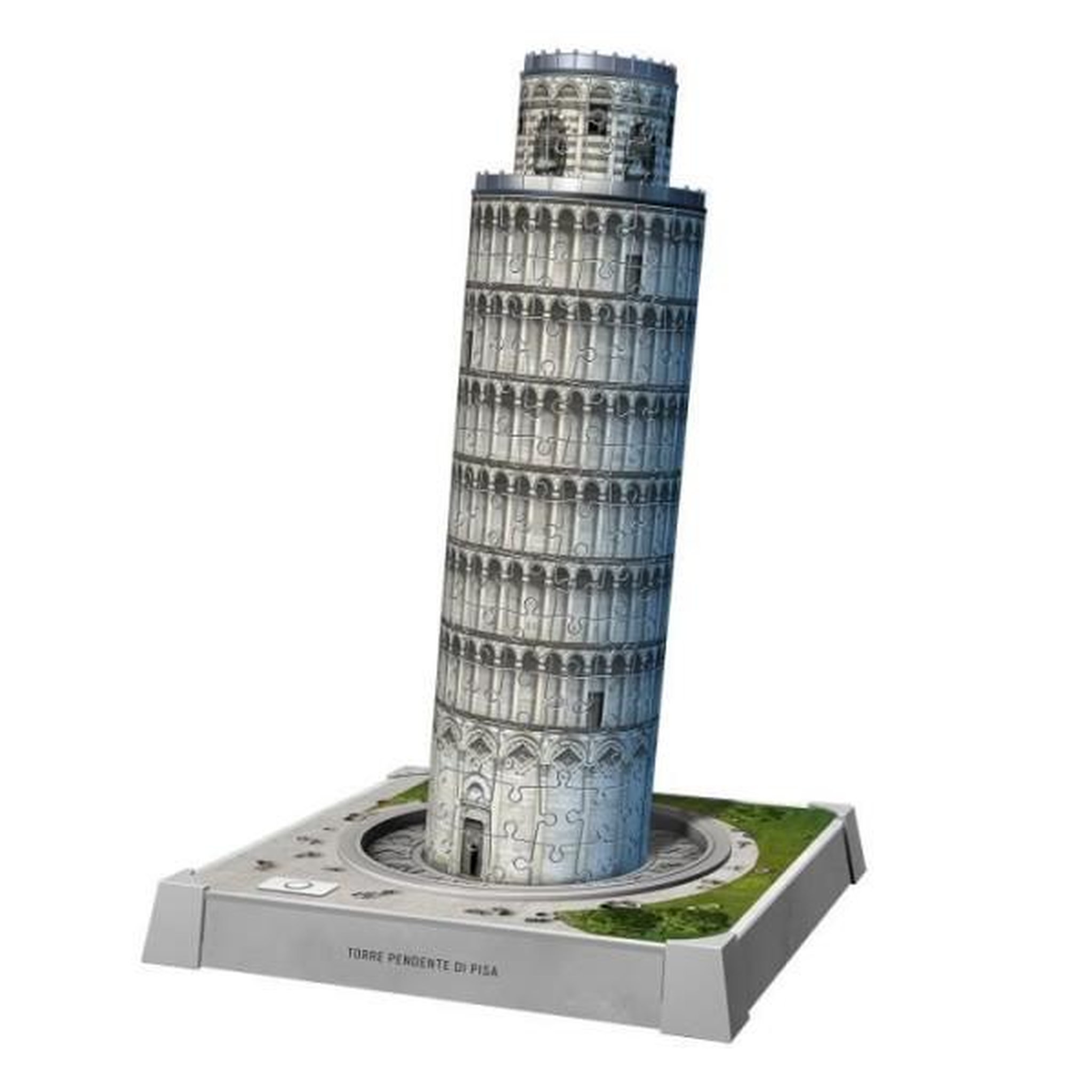 Voir la diapositive 4 : RAVENSBURGER Puzzle 3d iconics - tour de pise illuminée