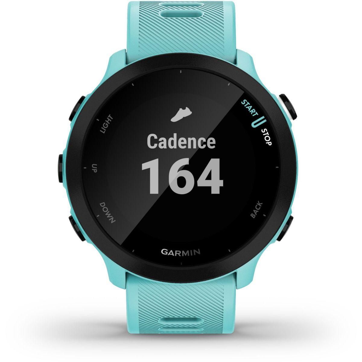GARMIN Montre sport Forerunner 55 Vert d'eau