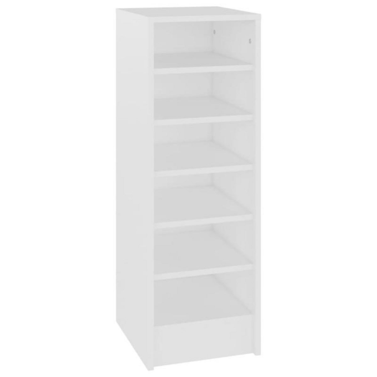 VIDAXL Armoire à chaussures Blanc 31,5x35x90 cm Bois d ingénierie