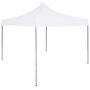 Voir la diapositive 1 : VIDAXL Tente de reception pliable professionnelle 3x3 m Acier Blanc
