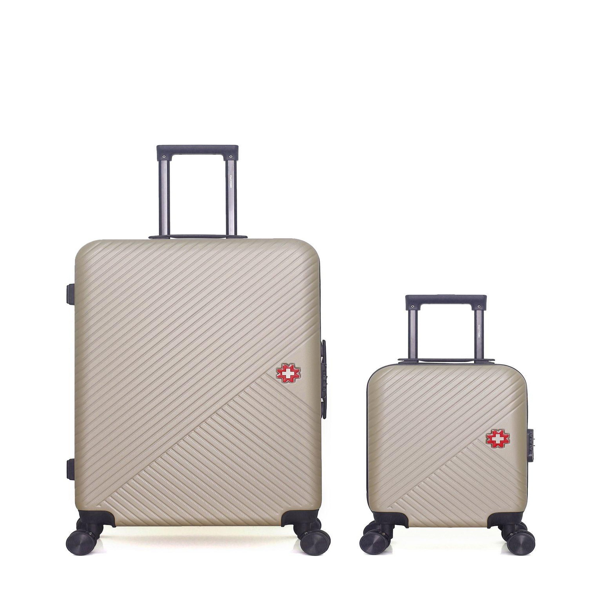 SWISS KOPPER Swiss kopper - lot de 2 - valises grand format et cabine xxs spiez