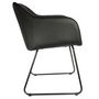 Voir la diapositive 3 : The Home Deco Factory Fauteuil de table industriel Memphis - Gris