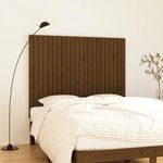 VIDAXL Tete de lit murale Marron miel 140x3x110 cm Bois massif de pin