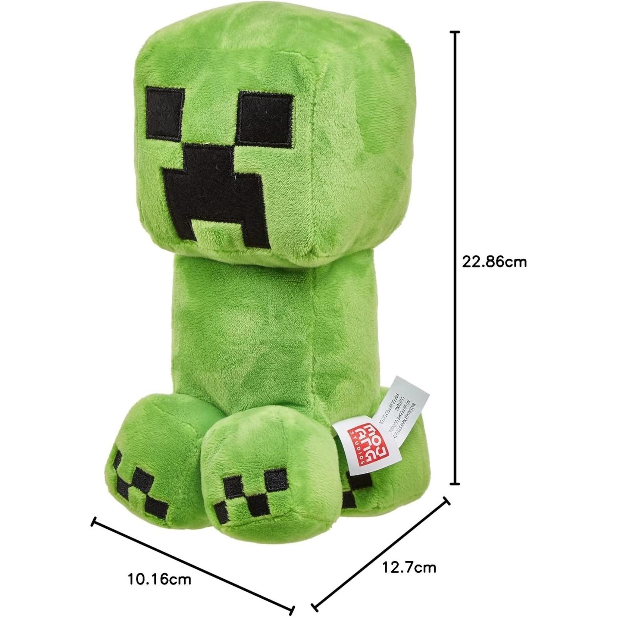 Voir la diapositive 5 : MATTEL Minecraft - Peluche Creeper 20 cm