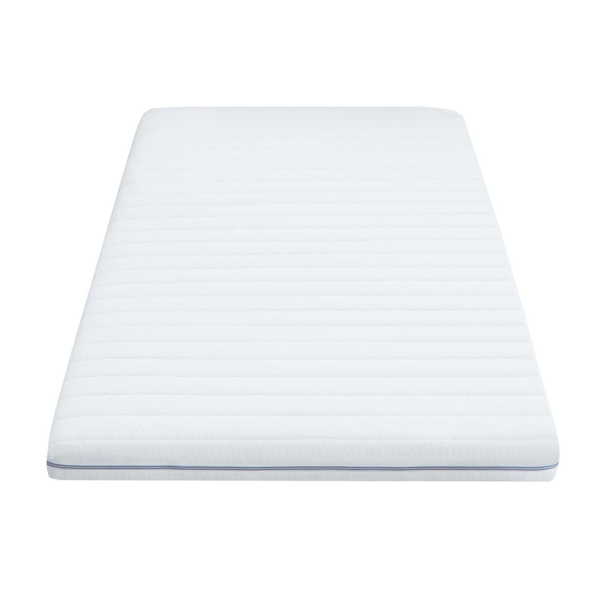 IDLITERIE Surmatelas 100% latex 3 zones déhoussable, lavable, toucher doux