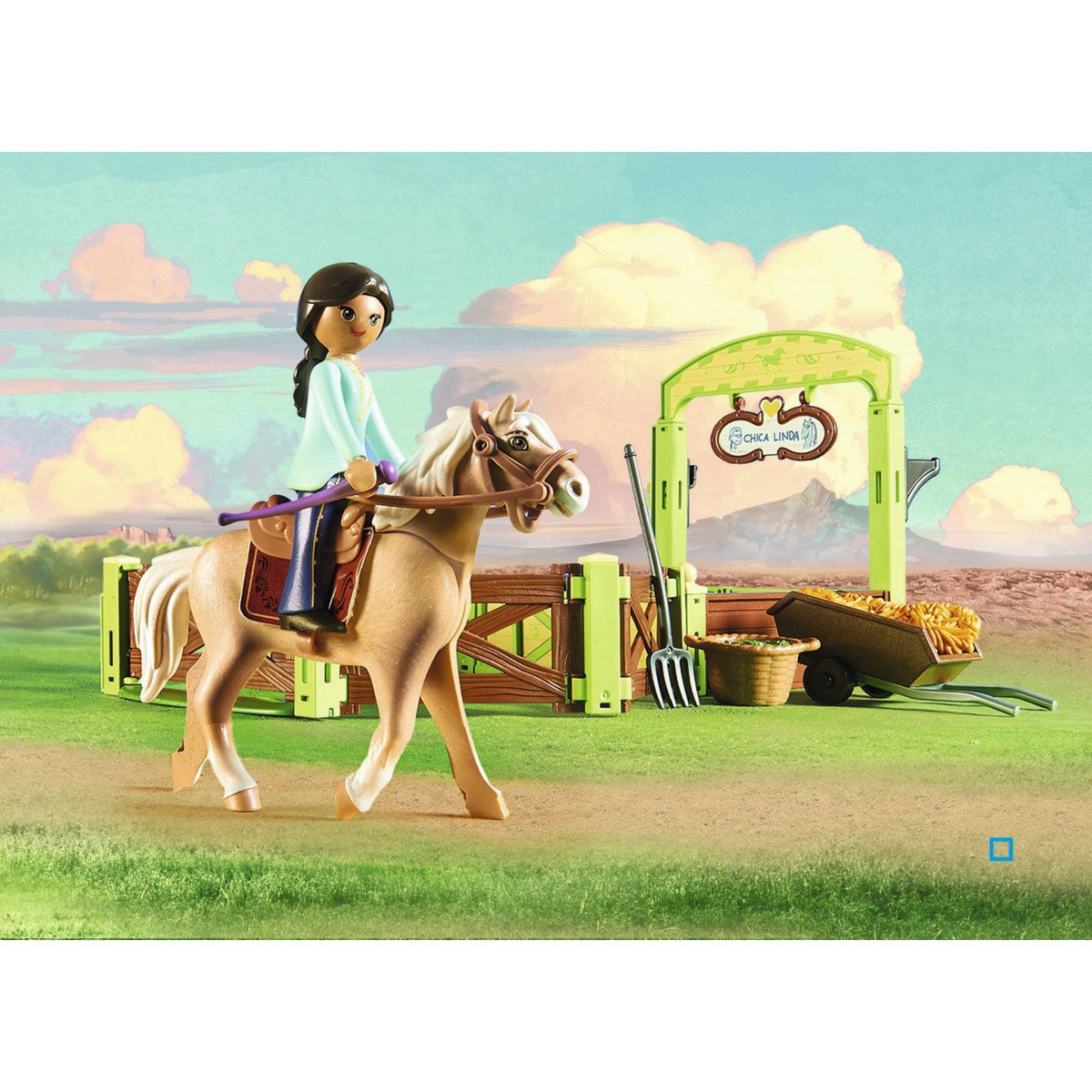 PLAYMOBIL 9479 - Spirit - Apo et Chica Linda avec box