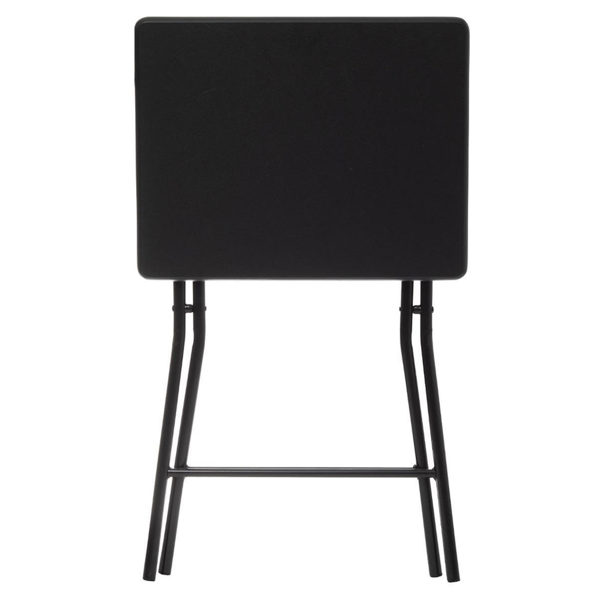 FIVE Table d'Appoint Pliante Design  Paola  64cm Noir
