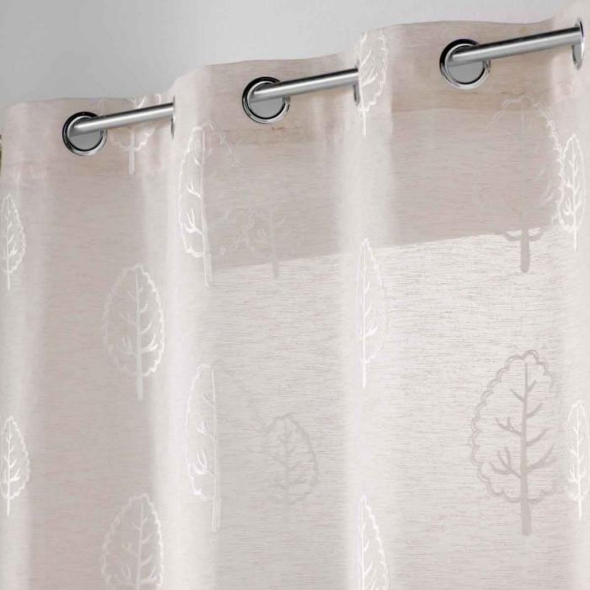 Paris Prix Rideau Voilage à Œillets  Sonata  140x240cm Lin