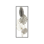 Paris Prix Décoration Murale Encadrée en Métal  Plam  74cm Multicolore