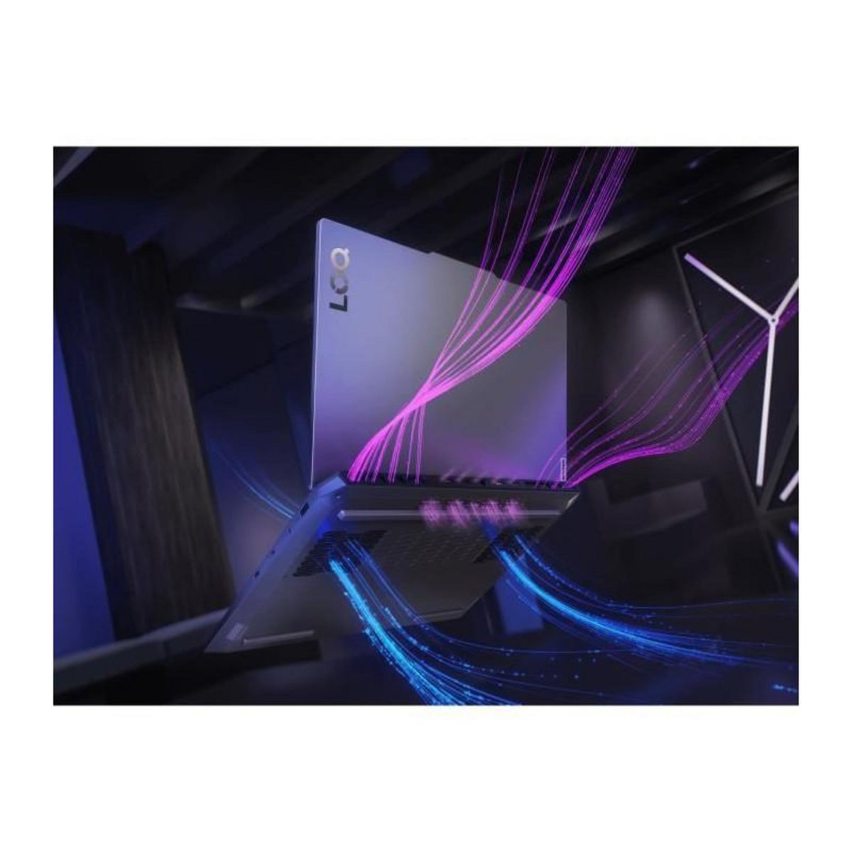 Lenovo PC Portable Gamer Lenovo LOQ 15IAX9 | 15'' FHD 144Hz - RTX 4050 115W - Core i5-12450H - RAM 24 Go - SSD 512 Go - Sans Windows
