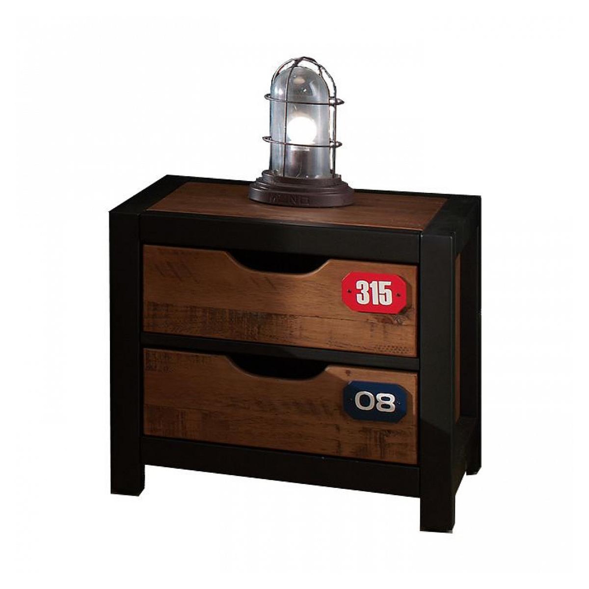 Voir la diapositive 2 : Vipack Ensemble de meubles Alex avec grande armoire et bureau