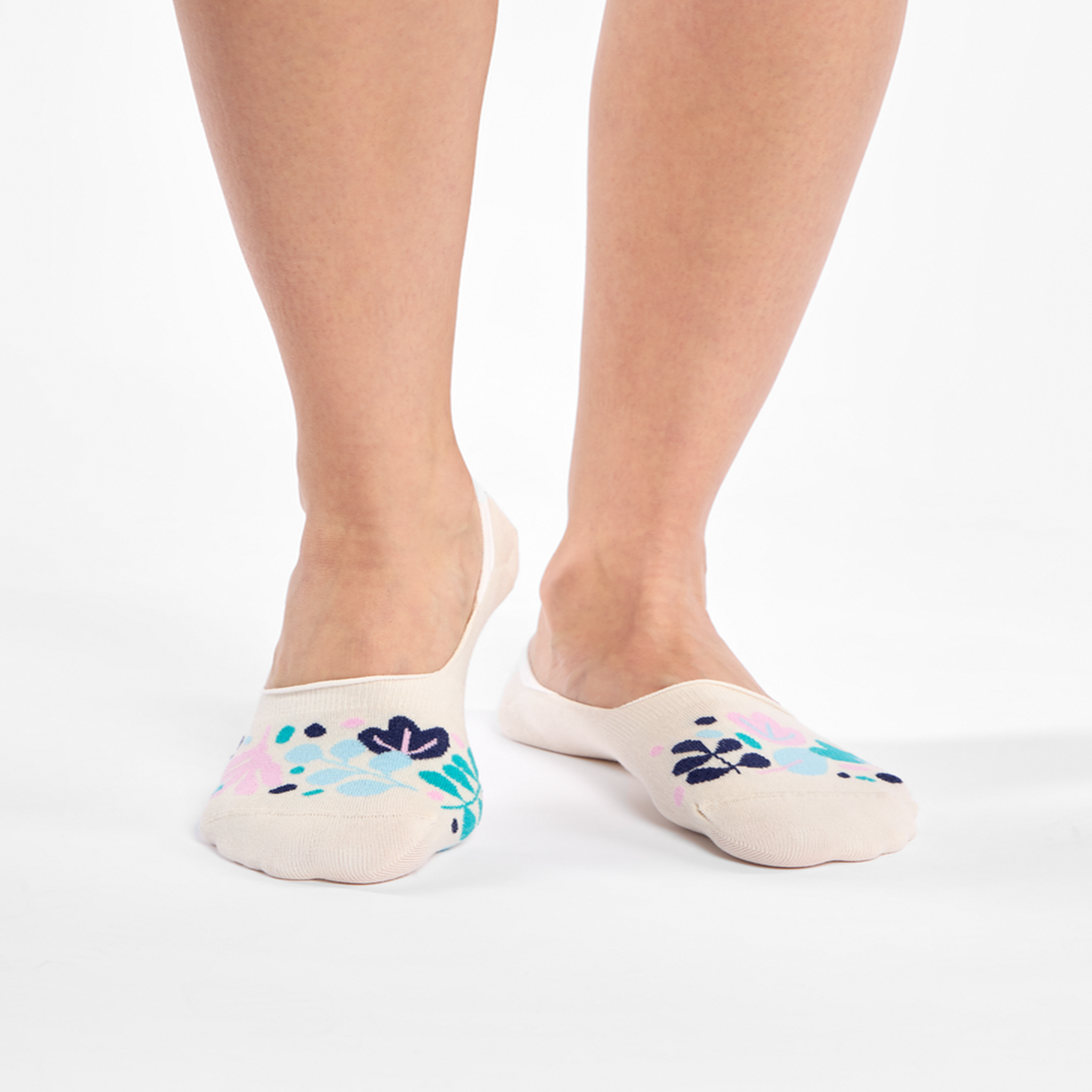 Voir la diapositive 2 : DEDOLES Protège-pieds feuilles turquoise