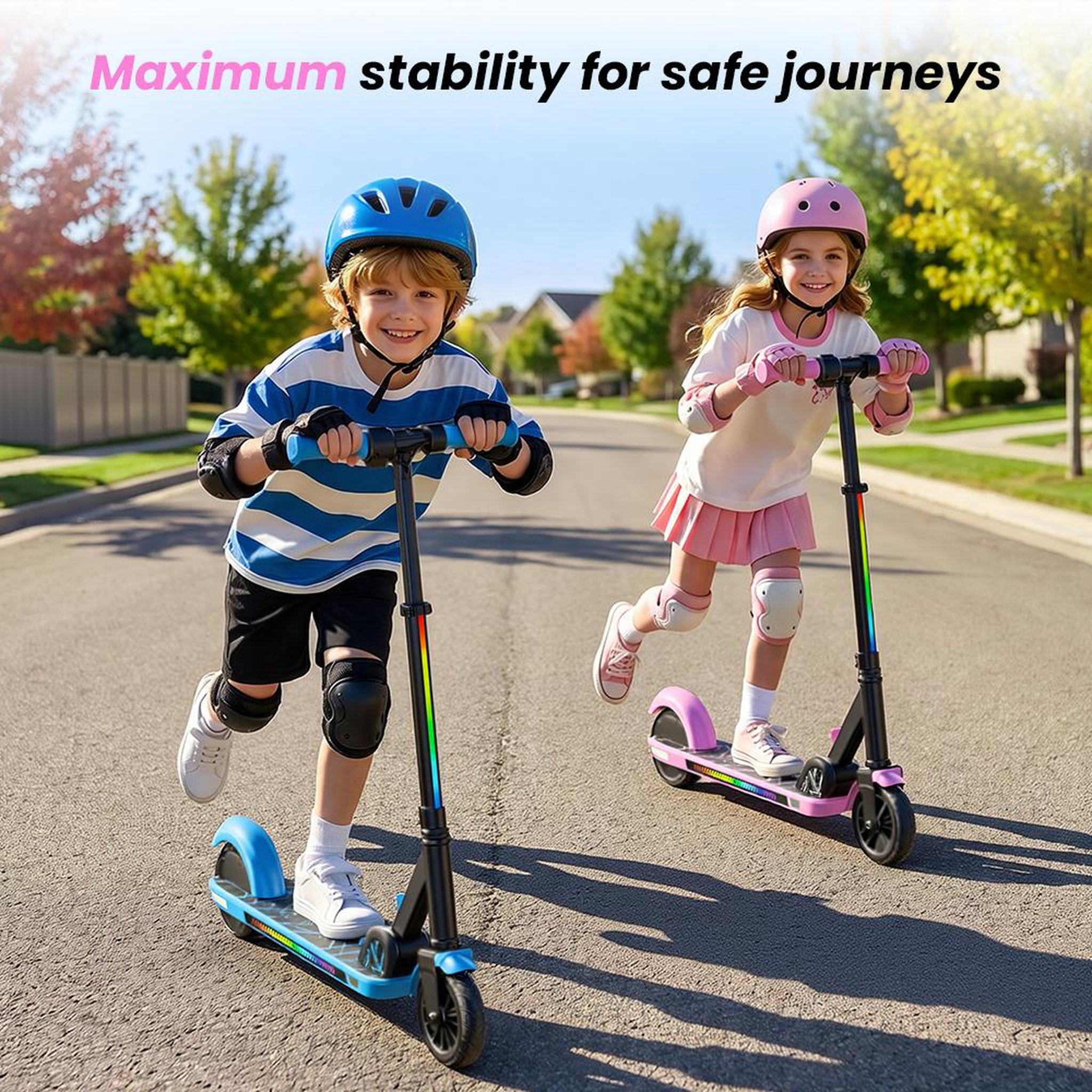 Voir la diapositive 6 : ISCOOTER Trottinette électrique pliable k4