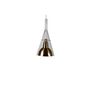 Voir la diapositive 2 : Paris Prix Lampe Suspension Design  Sirius  40cm Or