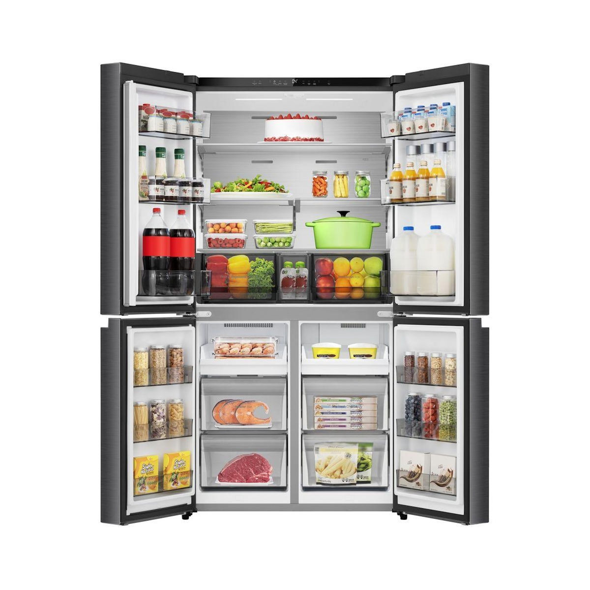 Hisense Réfrigérateur multi portes RQ5P640SSKD