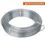 Voir la diapositive 2 : LINXOR Fil de tension en acier galvanisé pour grillage ou autre - 50 m x 2.2mm Ø - Gris