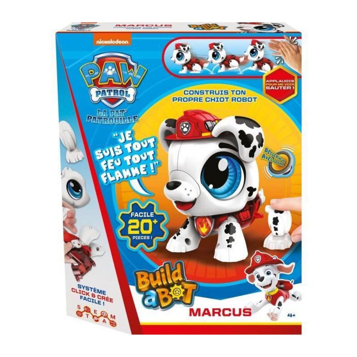 GOLIATH Build A Bot Paw Patrol - Robot Pat Patrouille Marcus - GOLIATH
