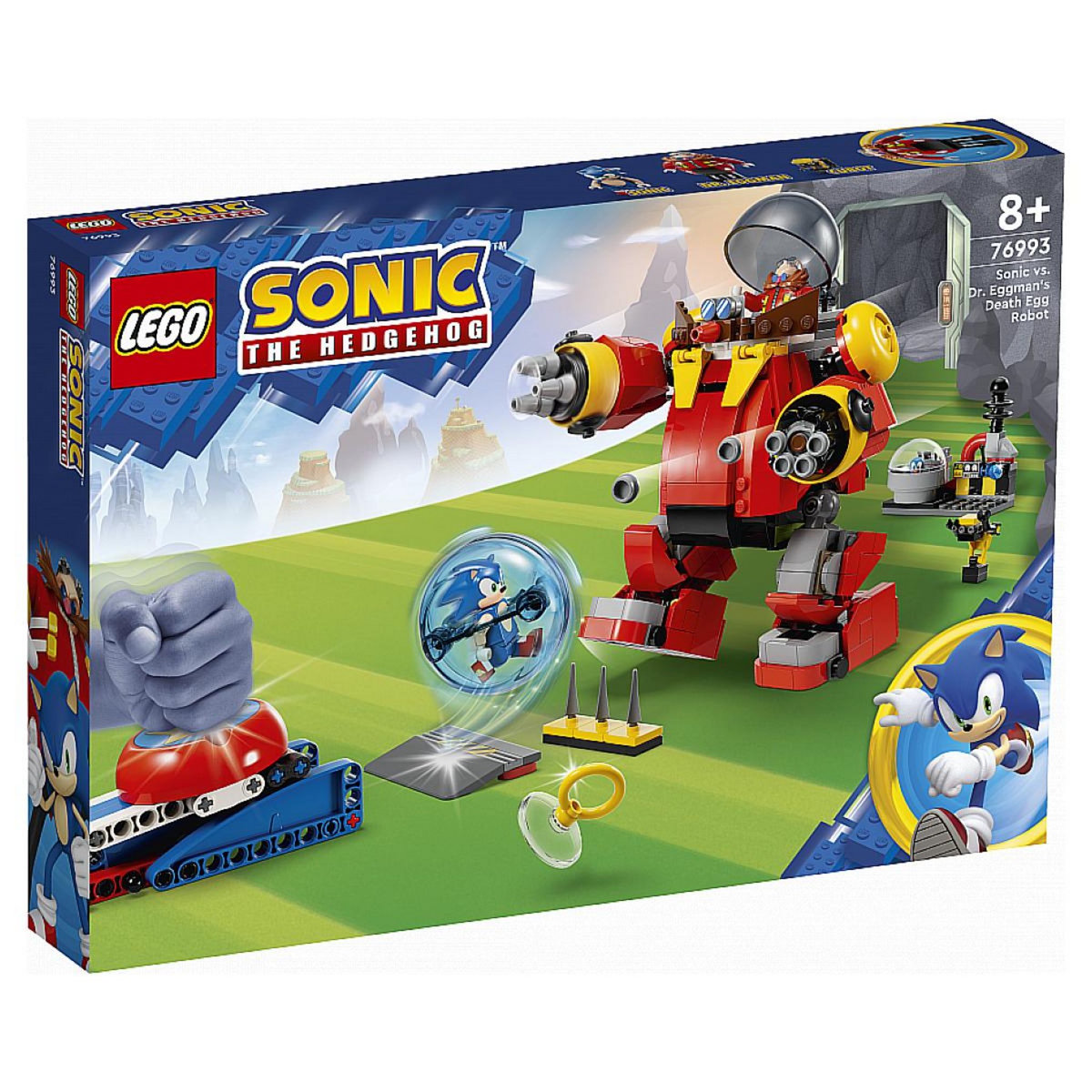 LEGO 76993 Sonic contre le death egg robot du Dr eggman