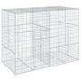 Voir la diapositive 5 : VIDAXL Panier gabion avec couvercle 200x100x150 cm fer galvanise