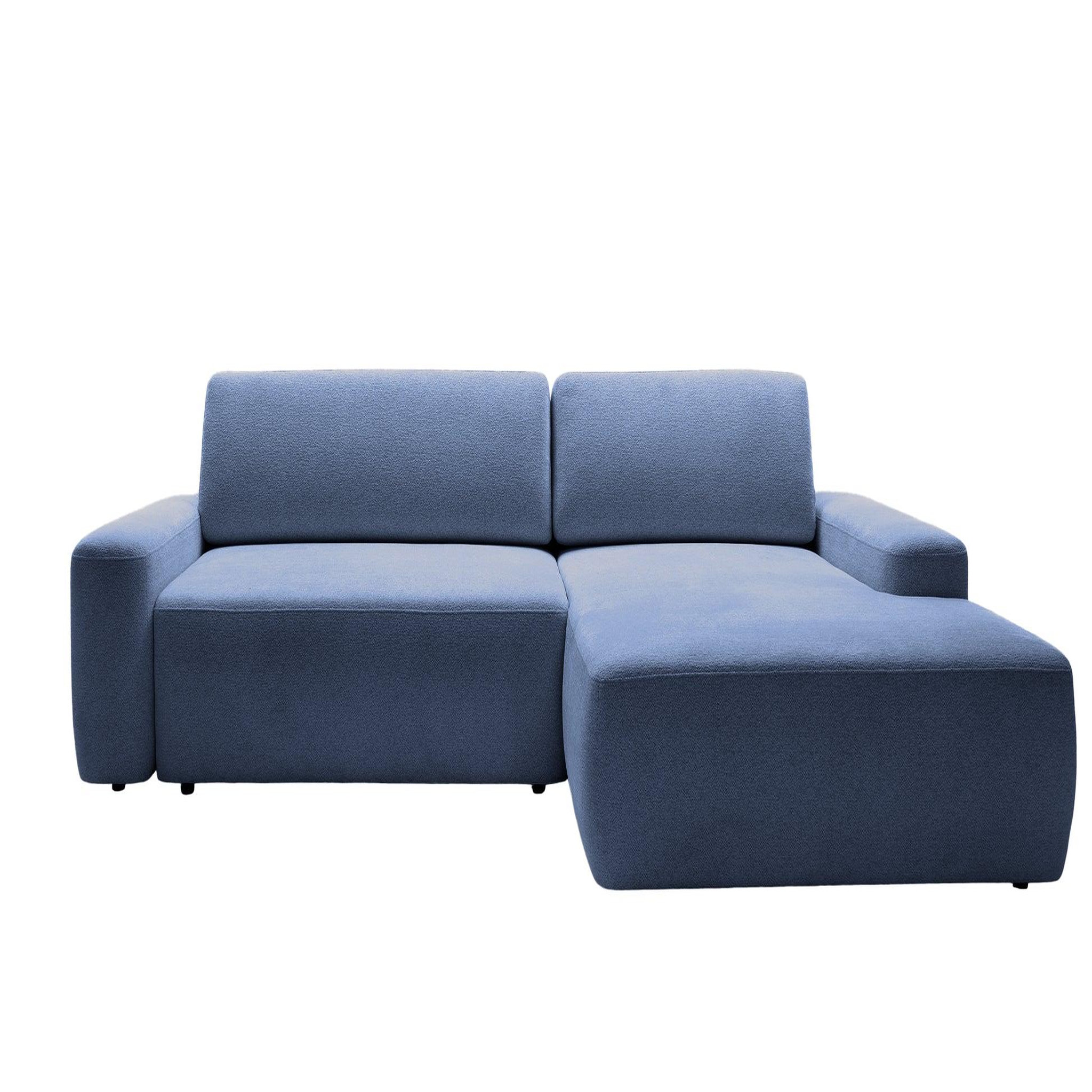 Voir la diapositive 1 : CASANOVA PARIS Ivy - canapé d'angle convertible tissu chiné