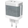Voir la diapositive 3 : ADEQWAT Chargeur 65W PowerDelivery 2 USB-C