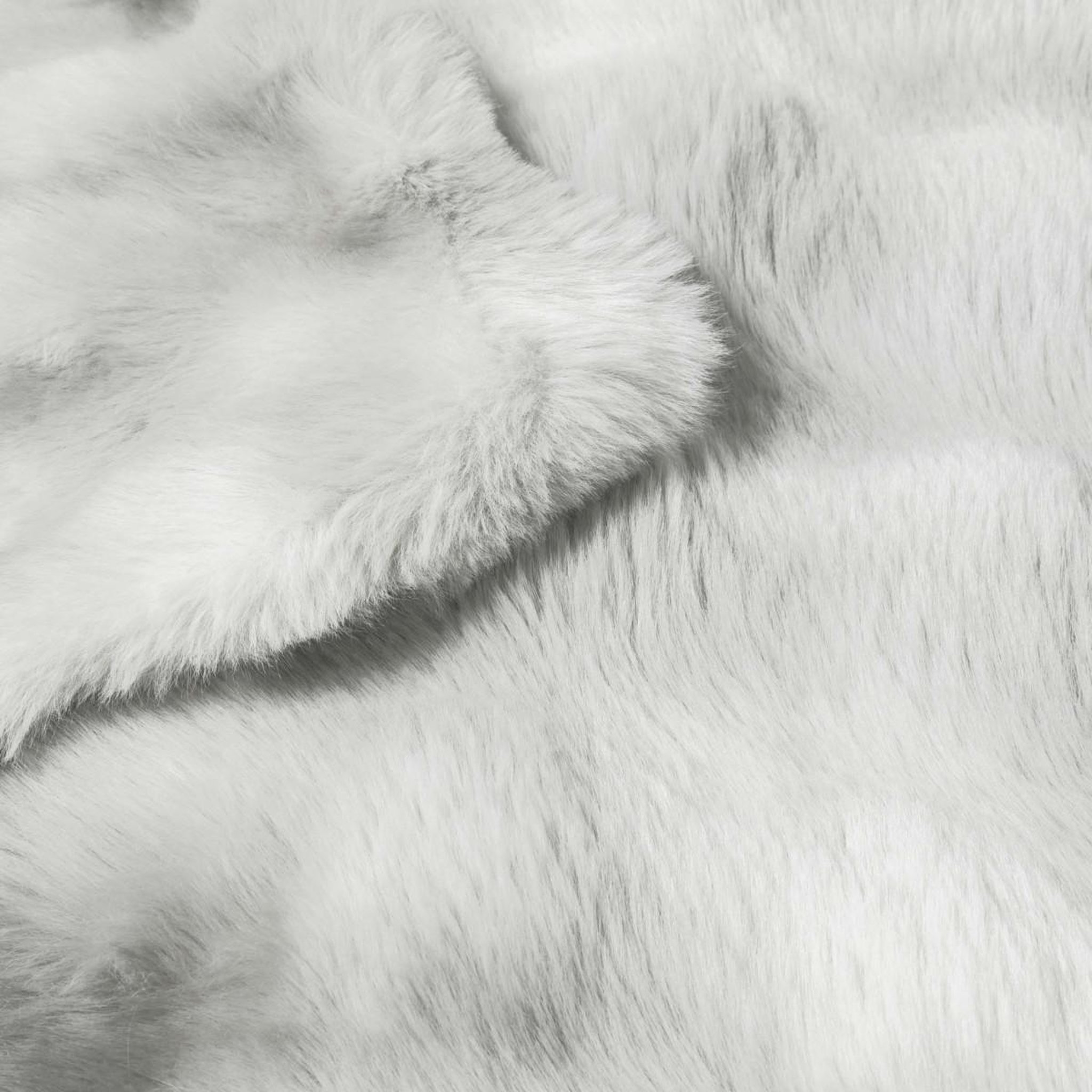 Voir la diapositive 2 : Douceur d'Intérieur Plaid imitation fourrure  mounty  180x220cm gris