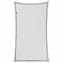Voir la diapositive 1 : VIDAXL Filet pour remorque avec corde elastique noir 6x3,5 m PP