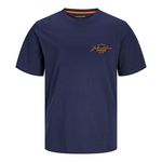 Jack & Jones T-shirt  Homme Jack & Jones Ferris 12287695. Coloris disponibles : Bleu