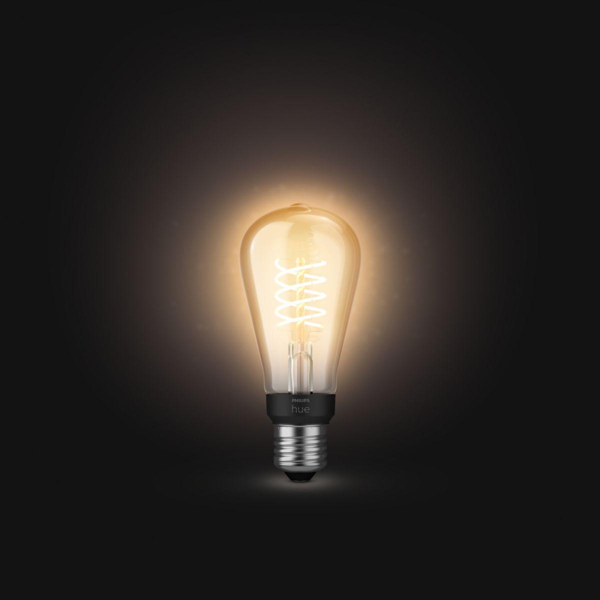 Voir la diapositive 3 : PHILIPS HUE Ampoule LED connectée E27 White Filament Edison