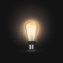 Voir la diapositive 3 : Philips Ampoule LED connectée HUE White E27 9W Filament Edison
