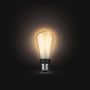 Voir la diapositive 3 : Philips Ampoule LED connectée HUE White E27 9W Filament Edison
