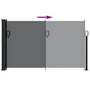 Voir la diapositive 5 : VIDAXL Auvent lateral retractable noir 120x600 cm