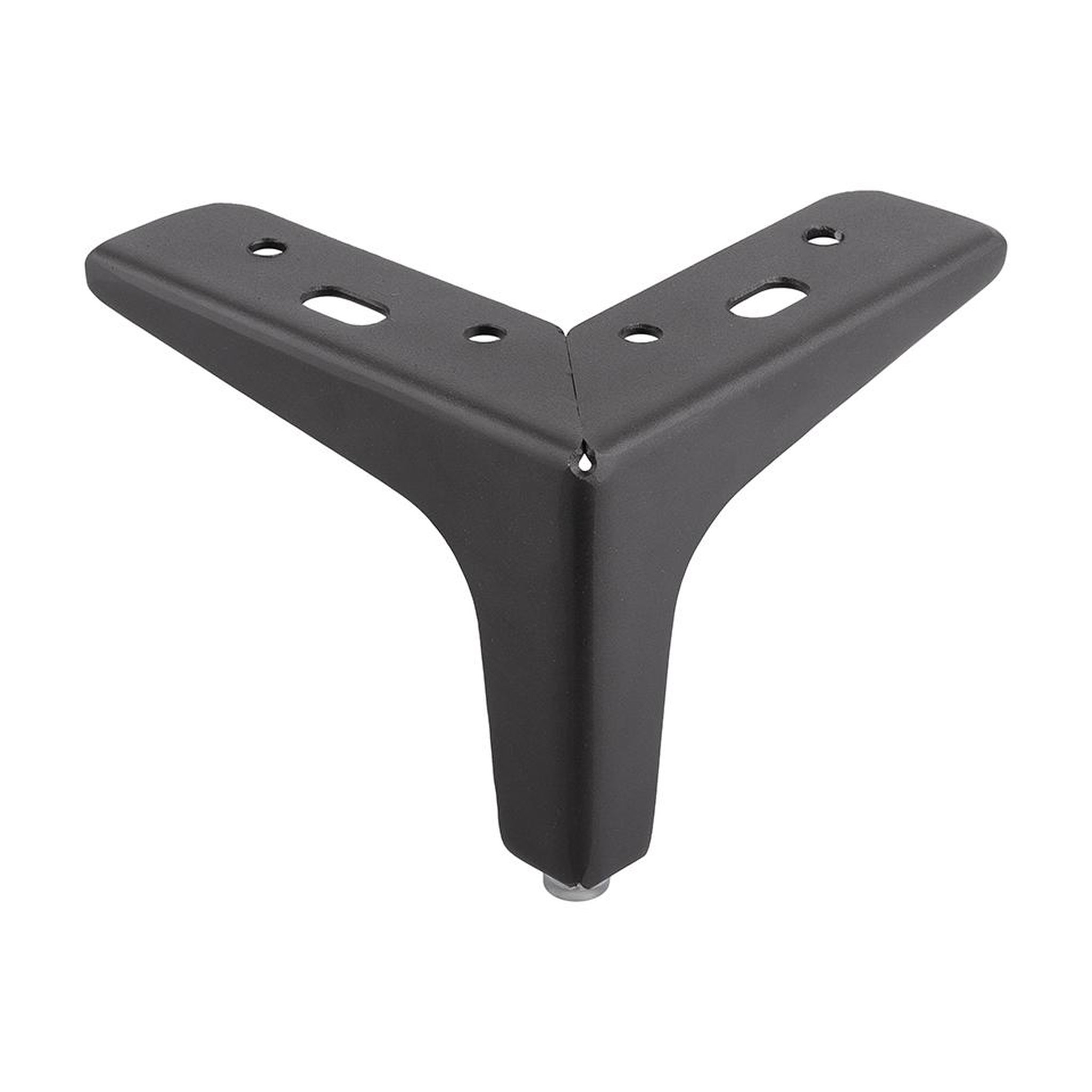 CENTRALE BRICO Pied de meuble fs003 130mm noir mat