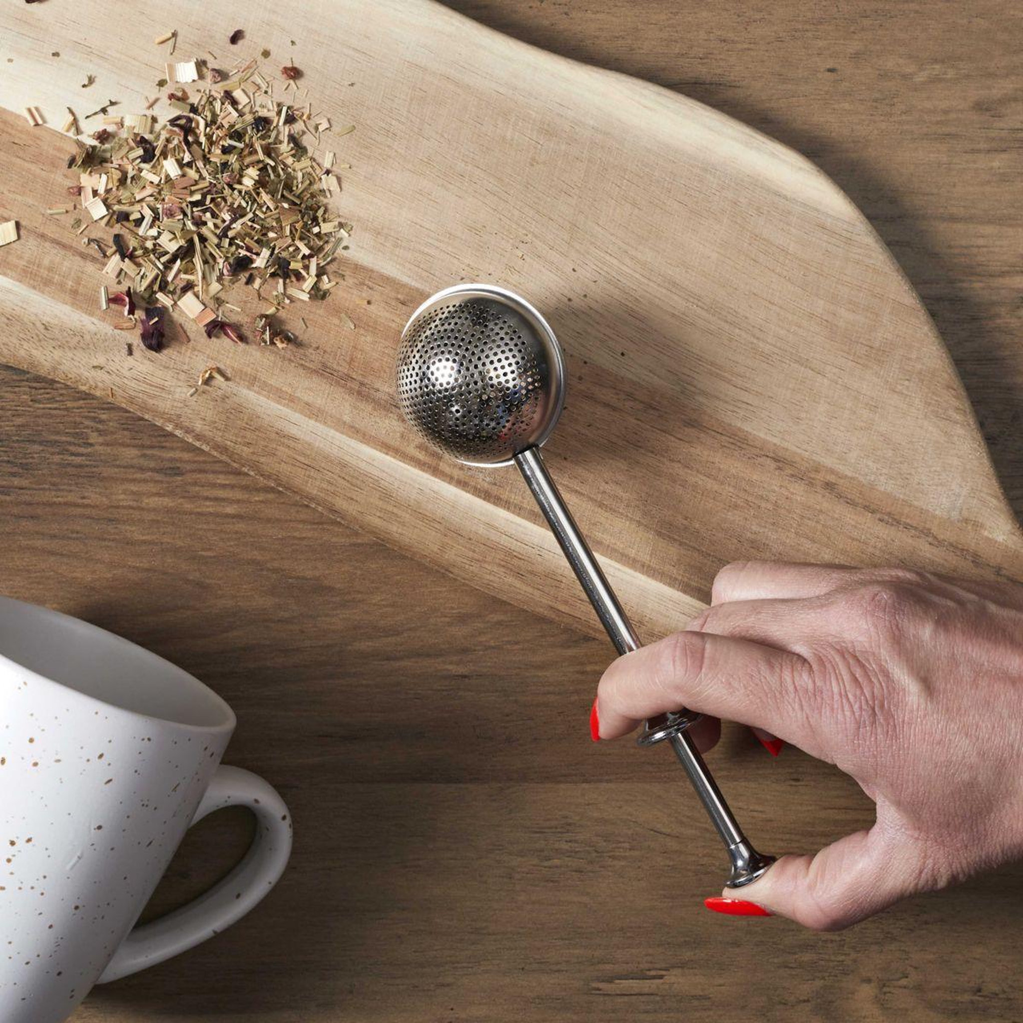 Voir la diapositive 5 : COOK CONCEPT Boule à thé BOULE A THE A PISTON