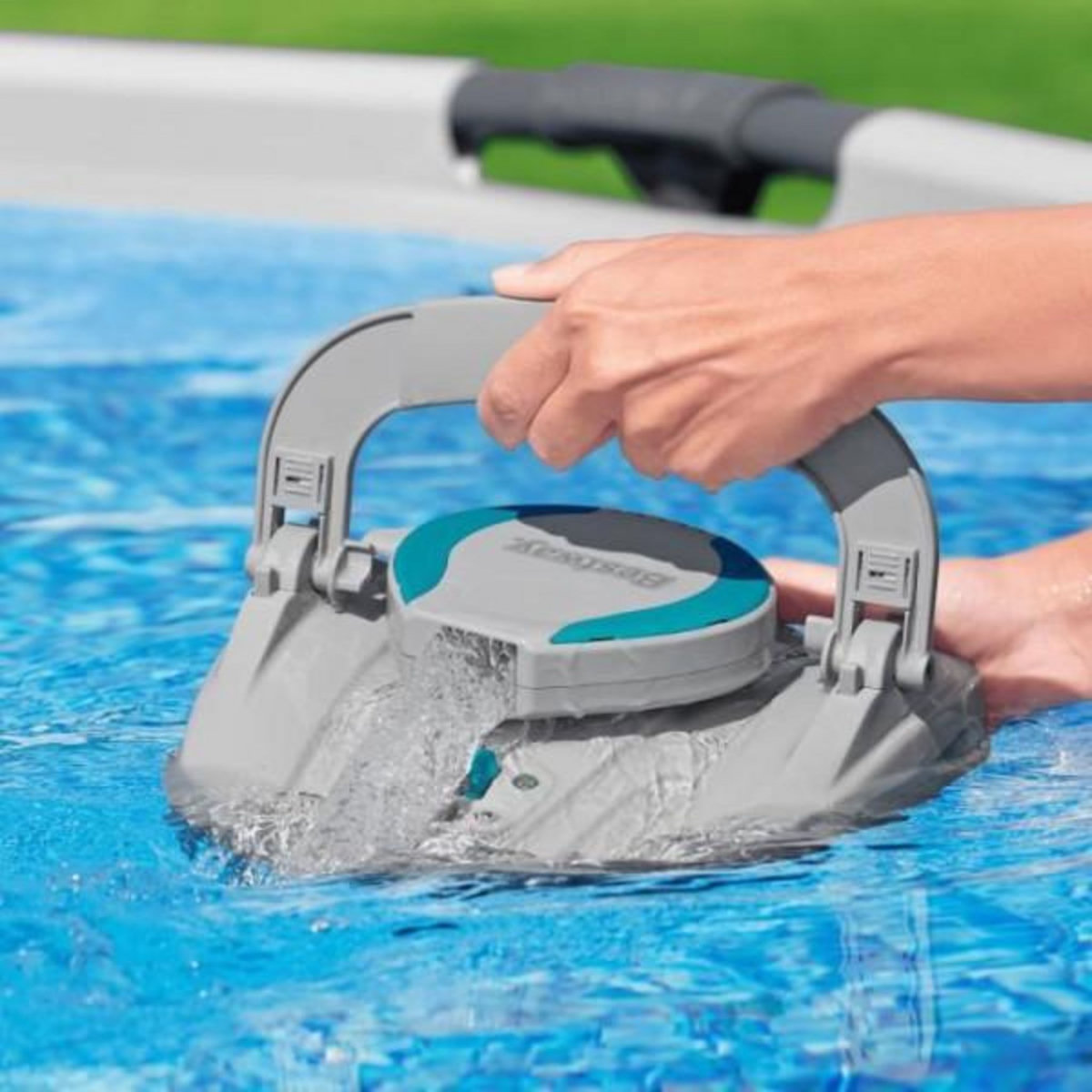 BESTWAY Robot piscine - Bestway - Jade - Rechargeable et autonome - 15m²