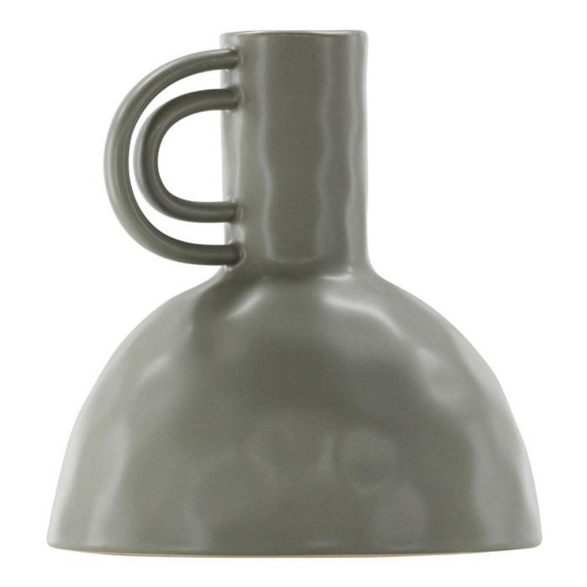 Paris Prix Vase Design en Céramique  Vivi  25cm Gris Foncé