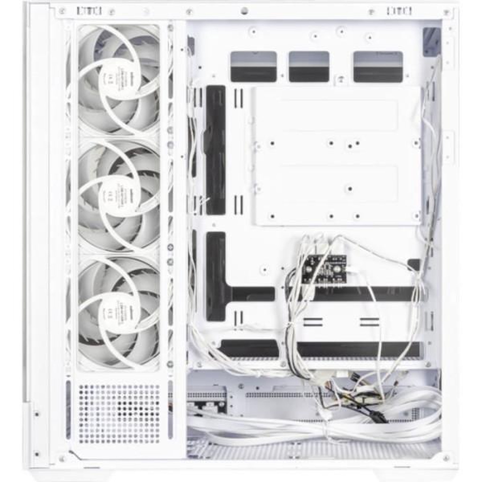 Voir la diapositive 4 : Zalman Boitier sans alimentation - ZALMAN P40 NAMU - Moyen tour - Format ATX - Blanc