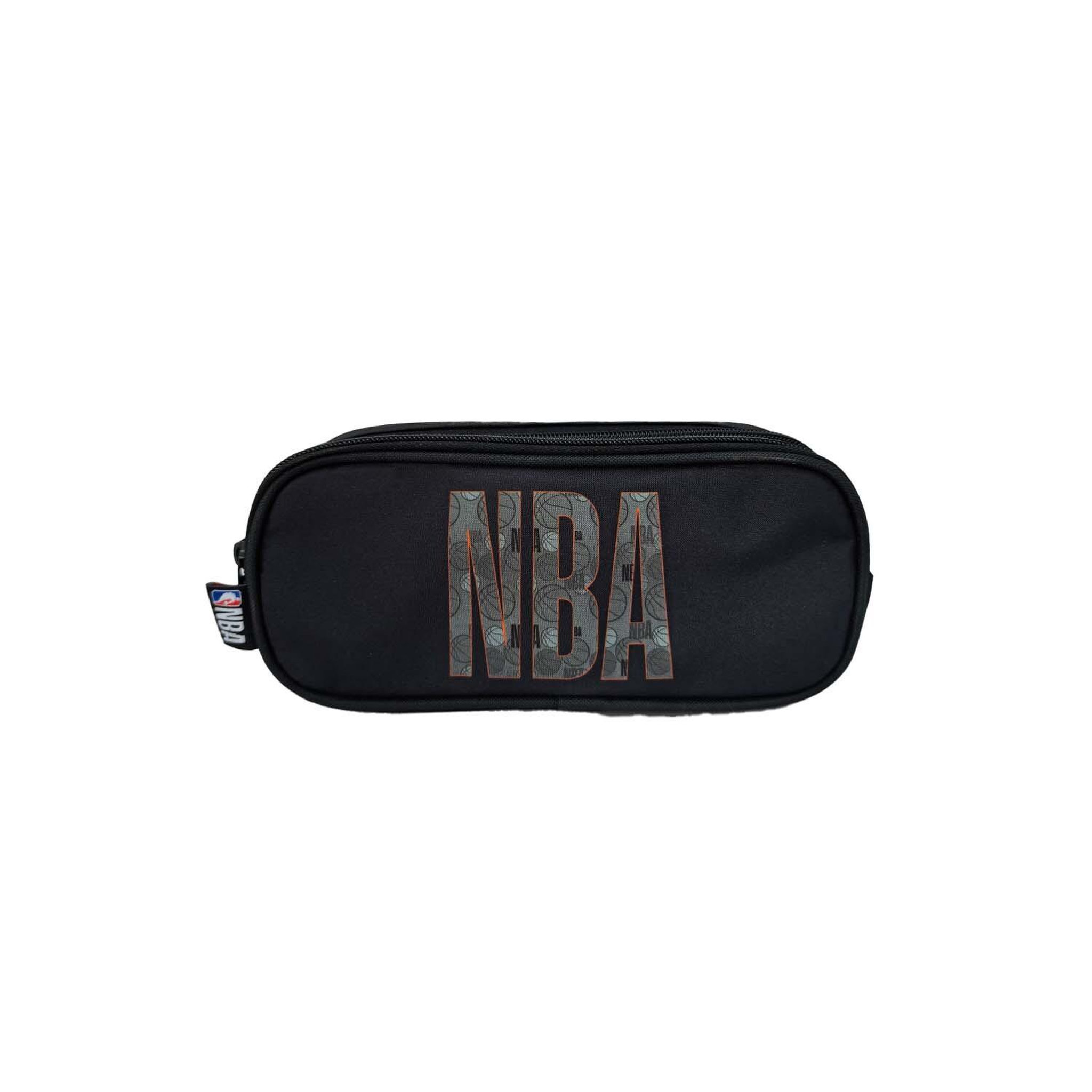 Bagtrotter NBA - Trousse scolaire - Noire - Garçon - 2 compartiments