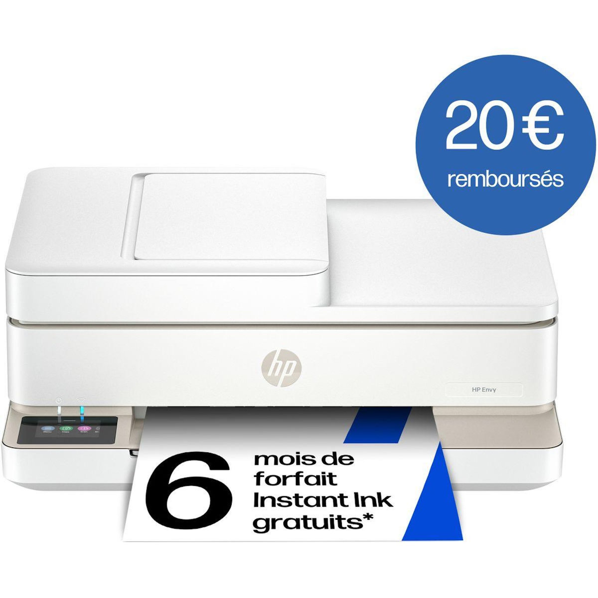 HP Imprimante jet d'encre Envy 6532e éligible Instant Ink