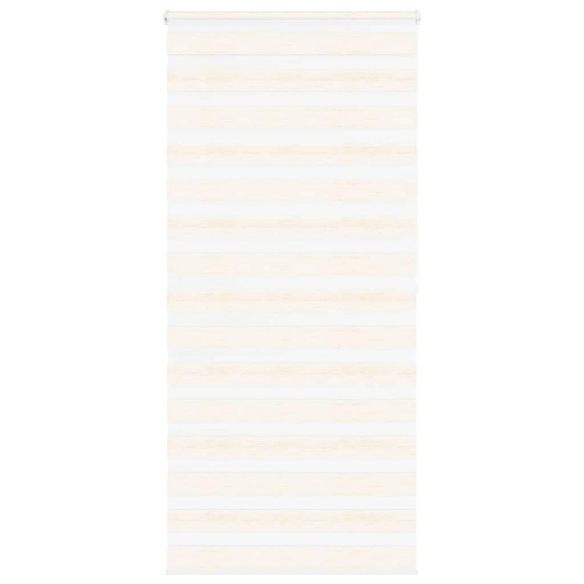 VIDAXL Store zebre beige marbre largeur du tissu 90,9 cm polyester