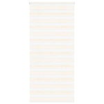 VIDAXL Store zebre beige marbre largeur du tissu 90,9 cm polyester