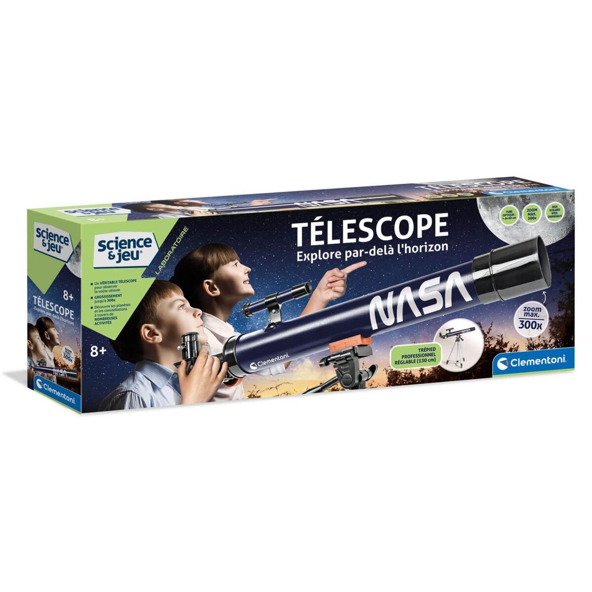 CLEMENTONI Science et jeu : Télescope NASA