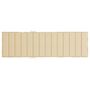 Voir la diapositive 5 : VIDAXL Coussin de chaise longue beige 200x60x3 cm tissu oxford