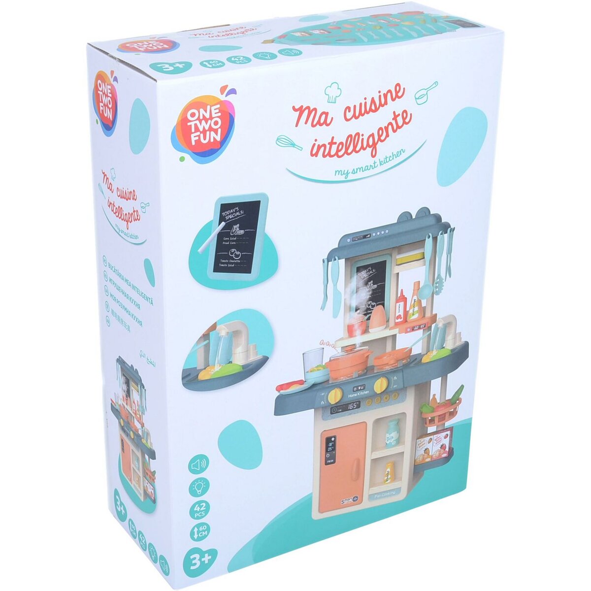 One Two Fun Ma cuisine intelligente 45 x 18 x 60 cm