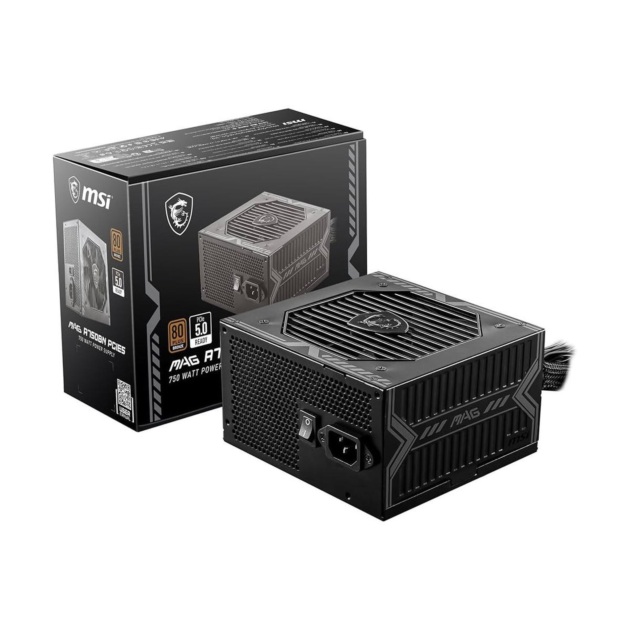 MSI Msi alimentation mag a750bn pcie5 iii