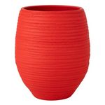 Paris Prix Cache-Pot en Céramique  Fiesta  60cm Rouge