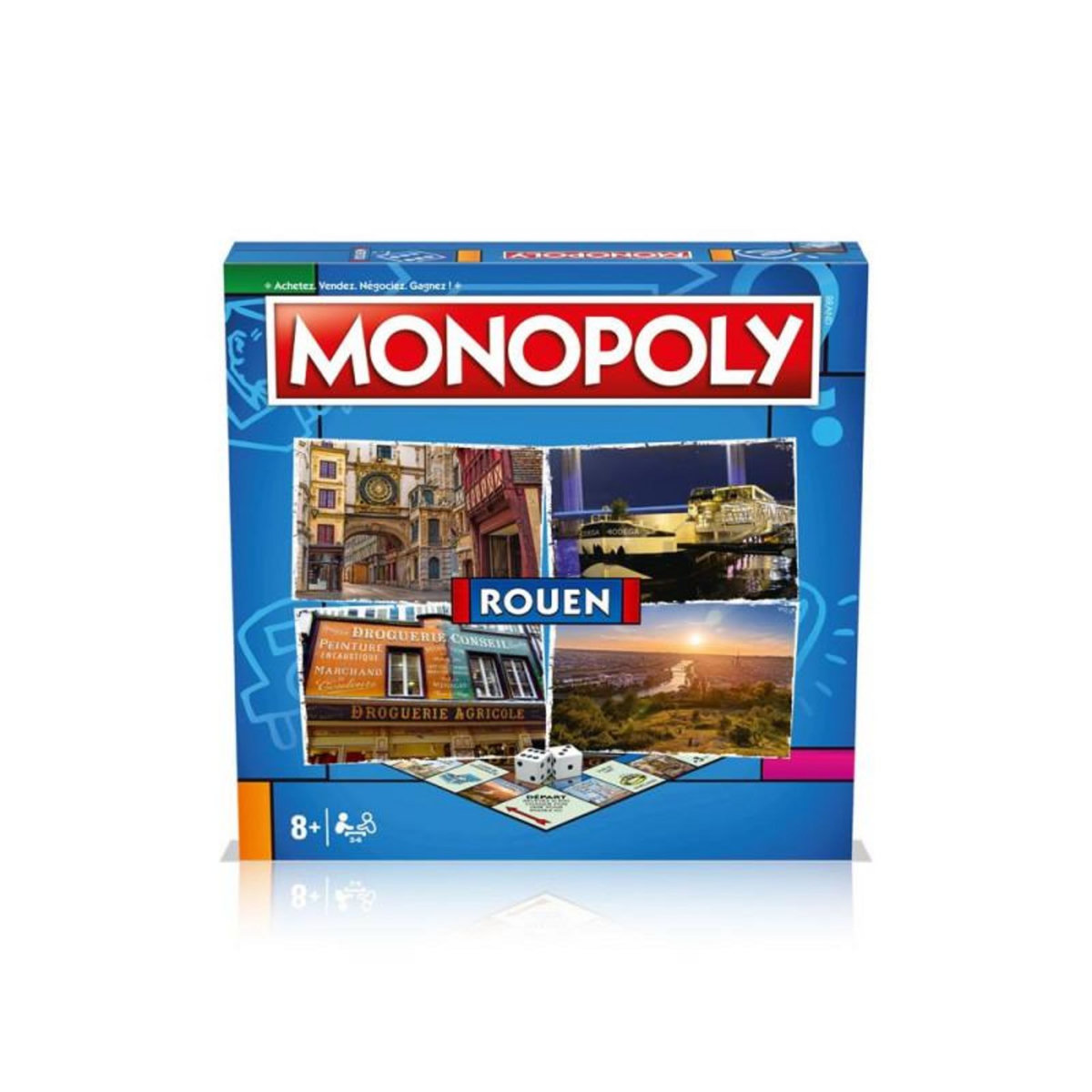 Winning Moves Jeu classique Winning Moves Monopoly Rouen