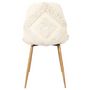 Voir la diapositive 6 : Paris Prix Lot de 4 Chaises Design  Faro  86cm Beige