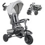 Voir la diapositive 1 : HOMCOM Tricycle évolutif pliable réglable 6 en 1 gris