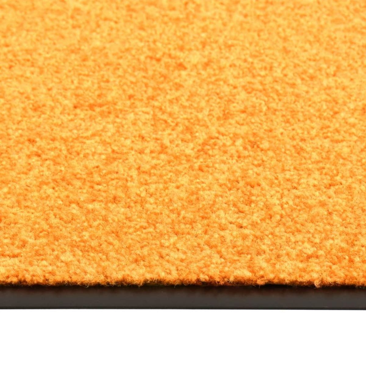 VIDAXL Paillasson lavable Orange 120x180 cm